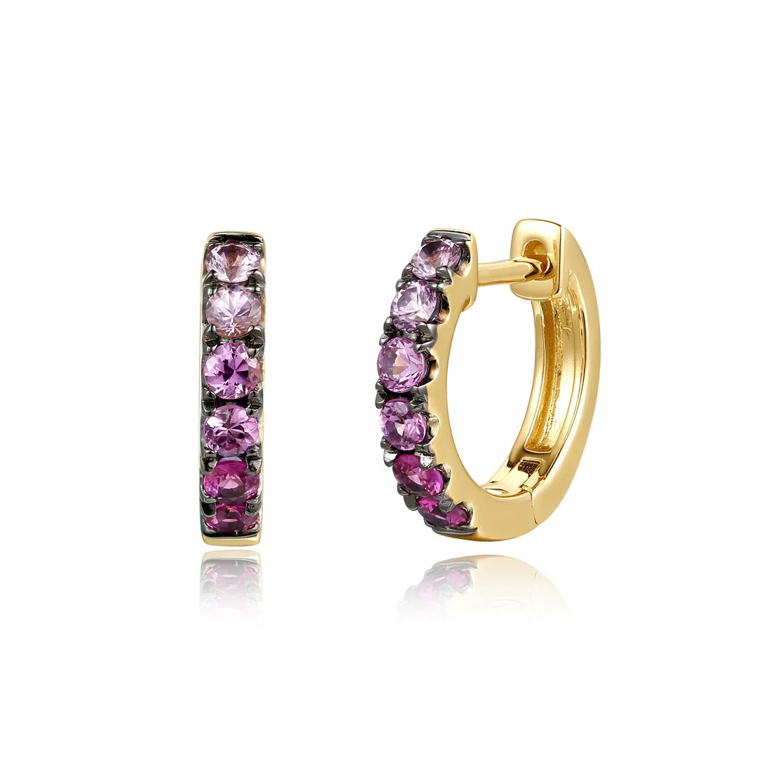 Pink sapphire Ombre Huggies