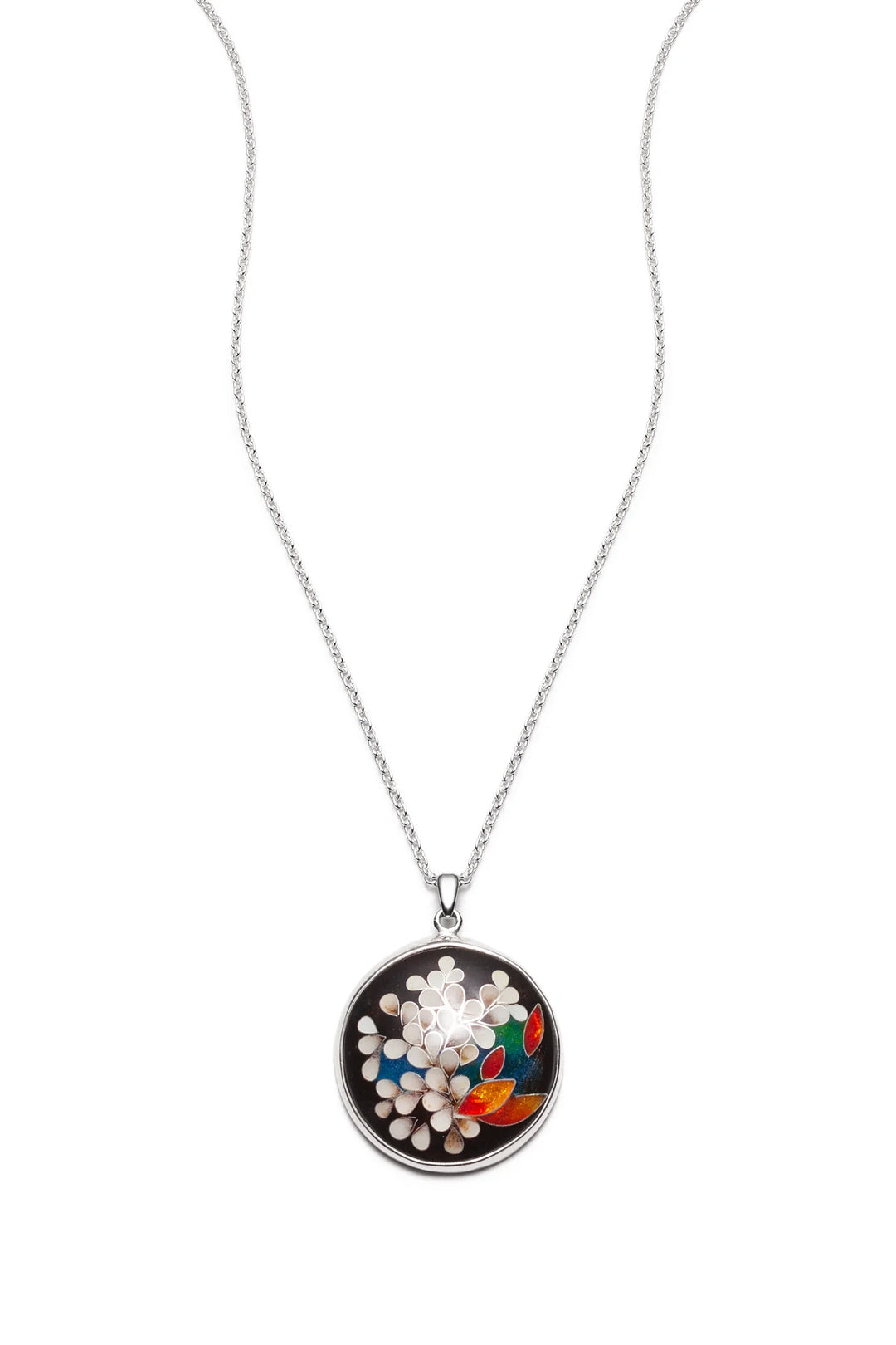 Pendentif fleur d'automne