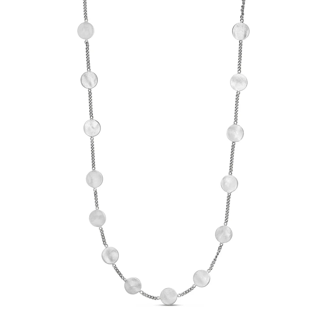Collier à texture martelée