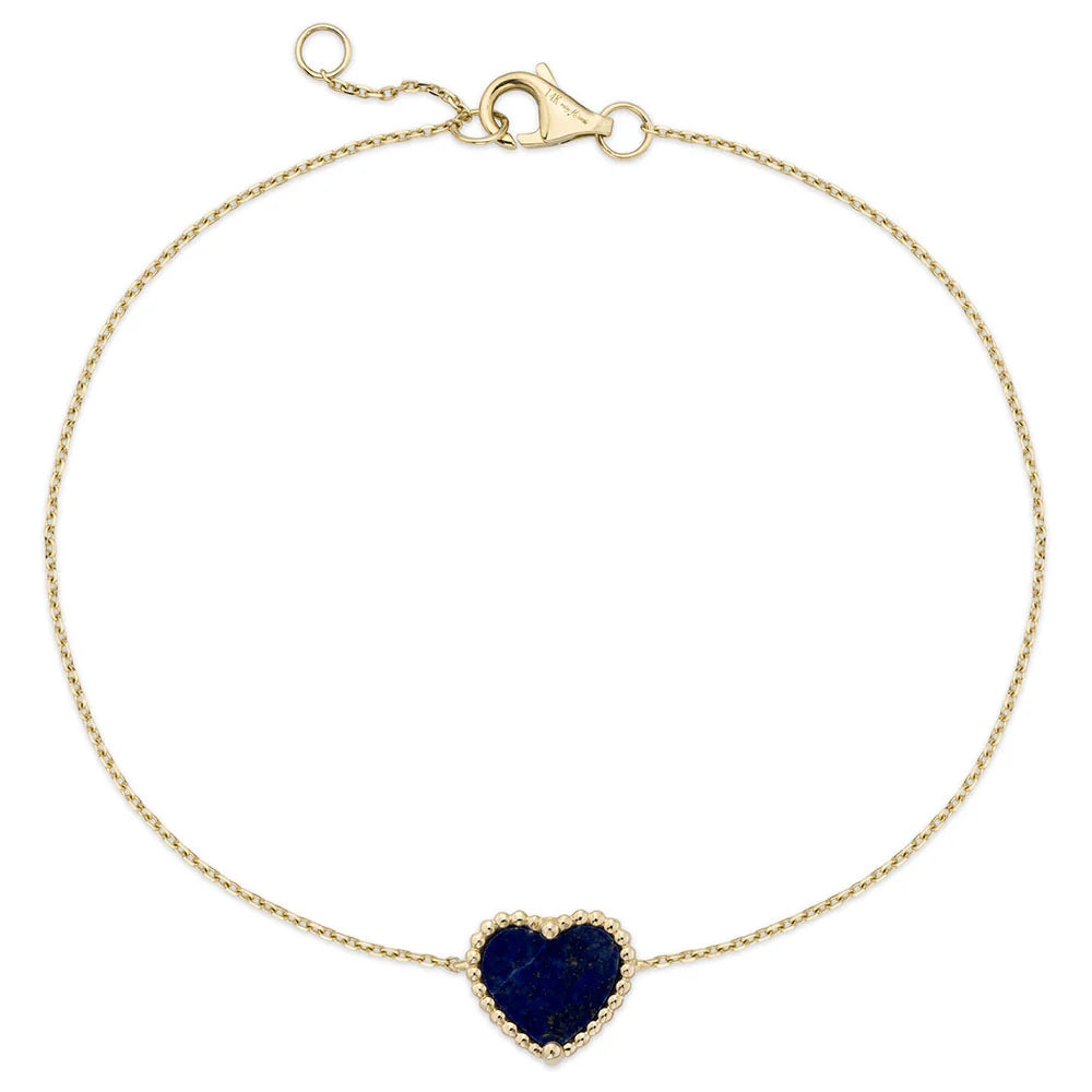 Beaded Heart Bracelet