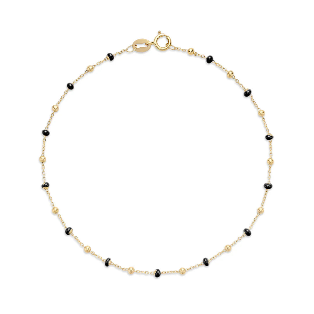 Enamel Bead Bracelet
