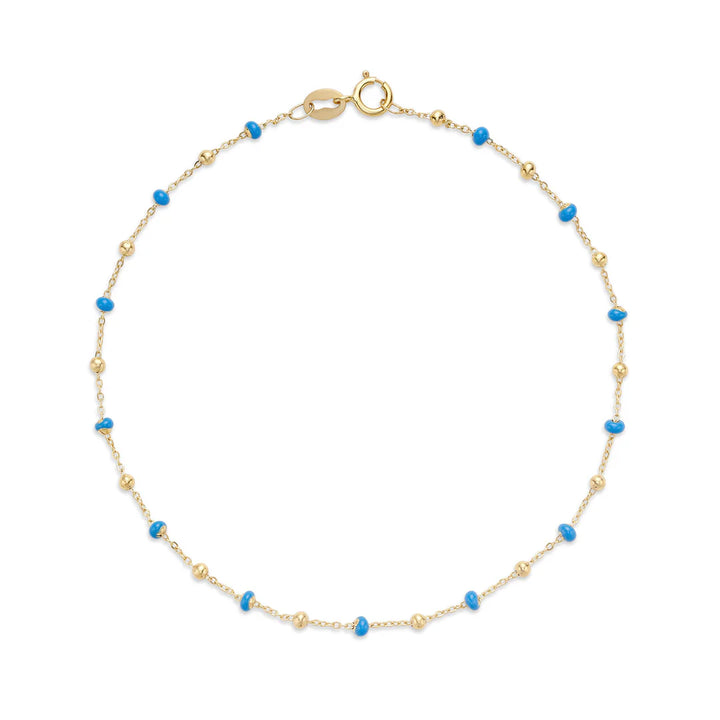 Enamel Bead Bracelet