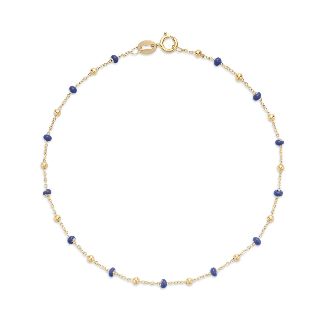 Enamel Bead Bracelet