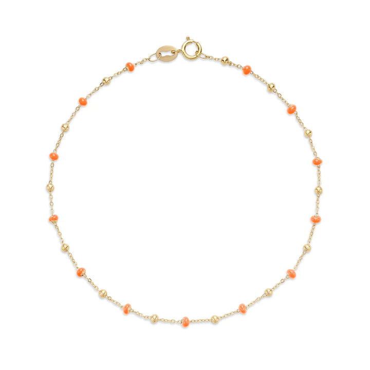 Enamel Bead Bracelet