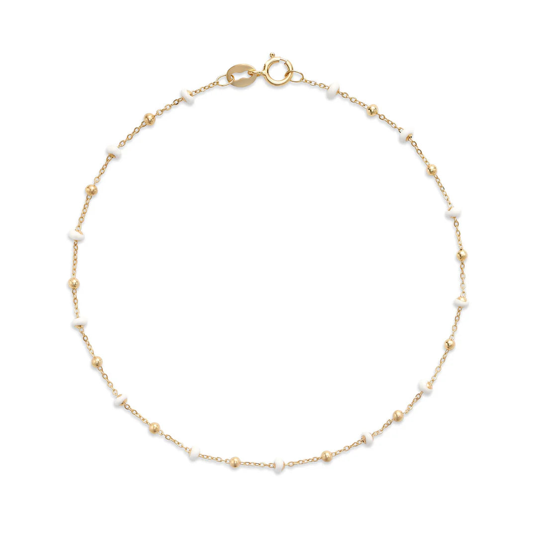 Enamel Bead Bracelet