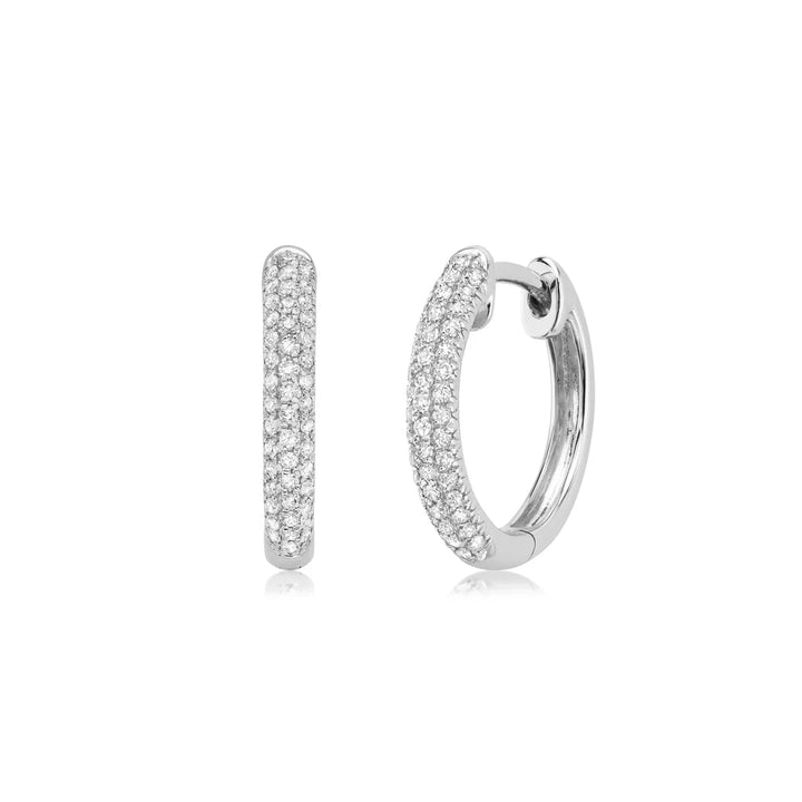 Diamond Pave Huggies