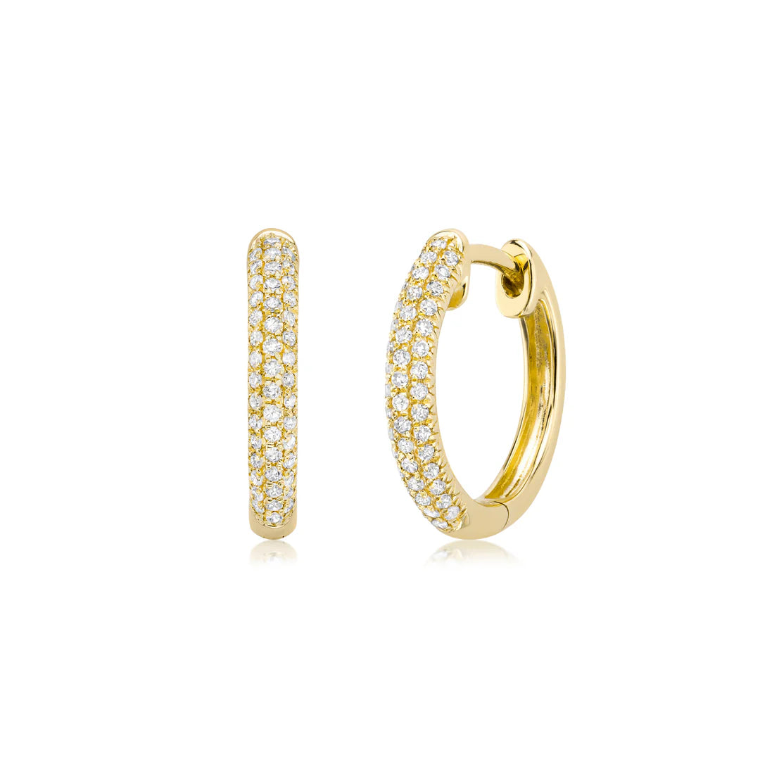 Diamond Pave Huggies