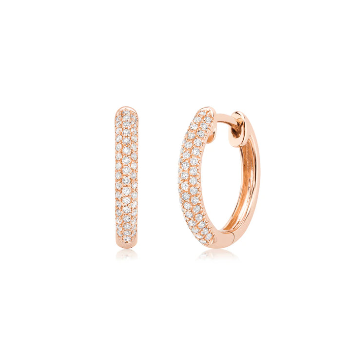 Diamond Pave Huggies