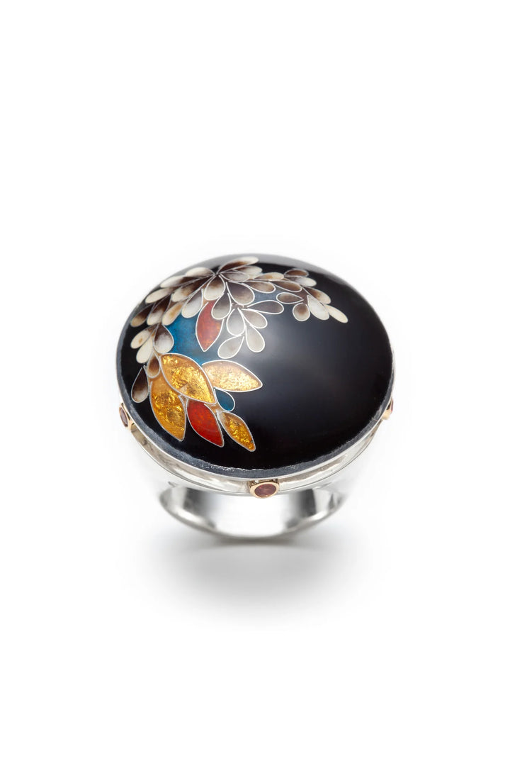 Bague fleurie
