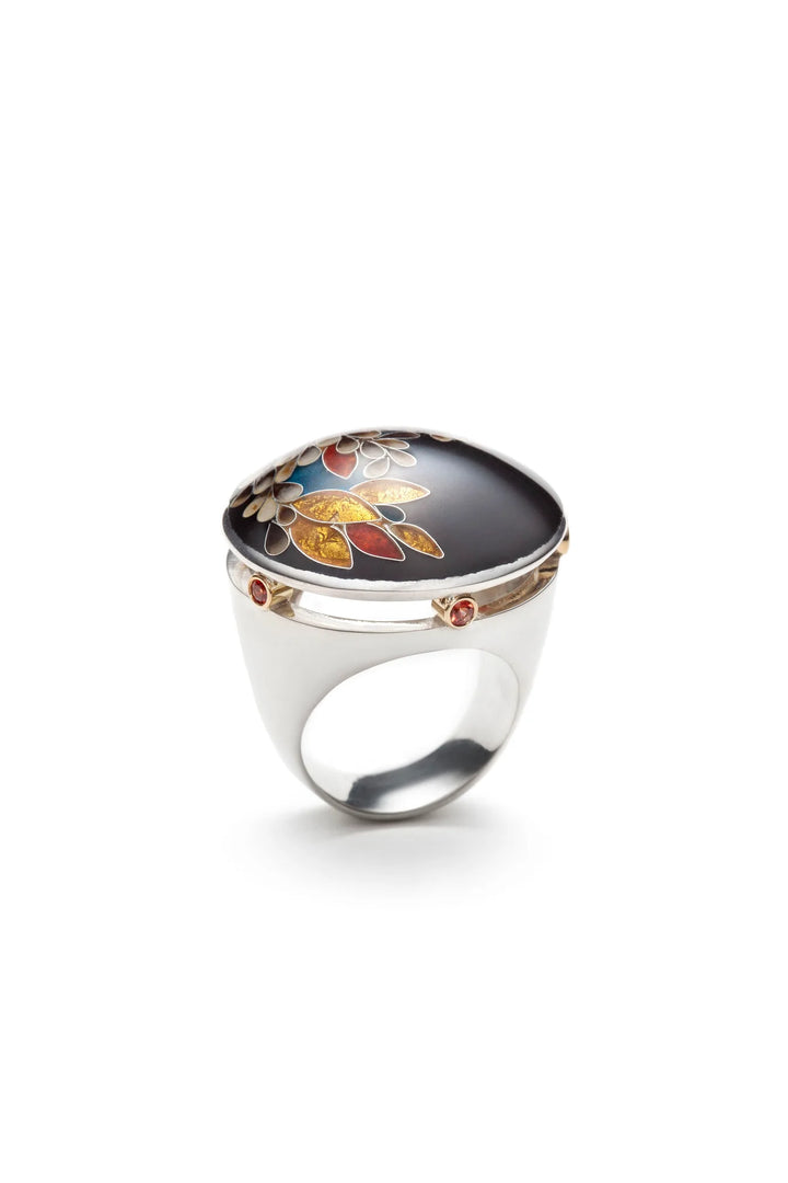 Bague fleurie
